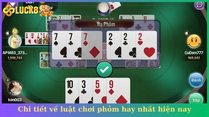 Chi tiết về luật chơi phỏm hay nhất hiện nay