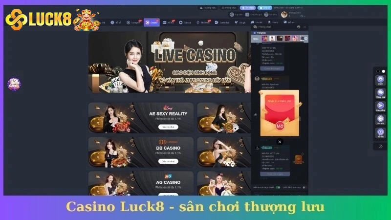 Casino Luck8 - sân chơi thượng lưu