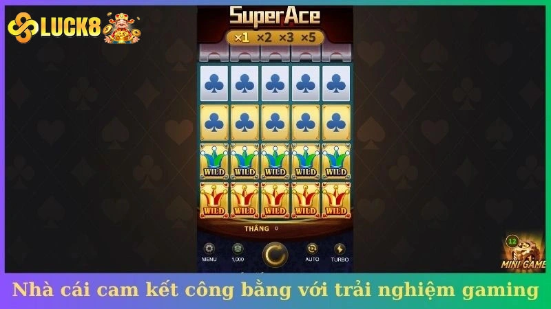 Nhà cái cam kết công bằng với trải nghiệm gaming