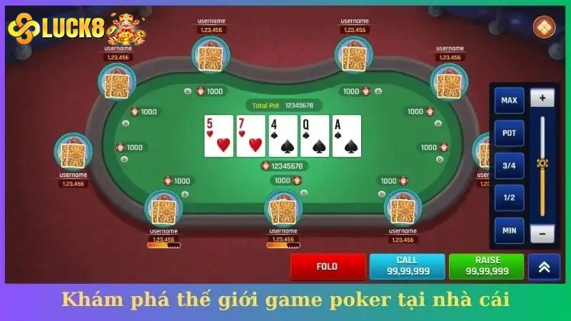 Giới thiệu tổng quan về Poker nhà cái