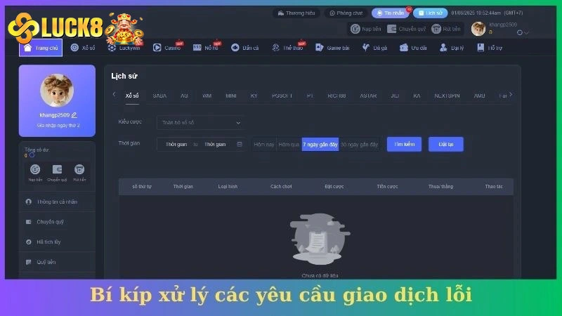 Bí kíp xử lý các yêu cầu giao dịch lỗi