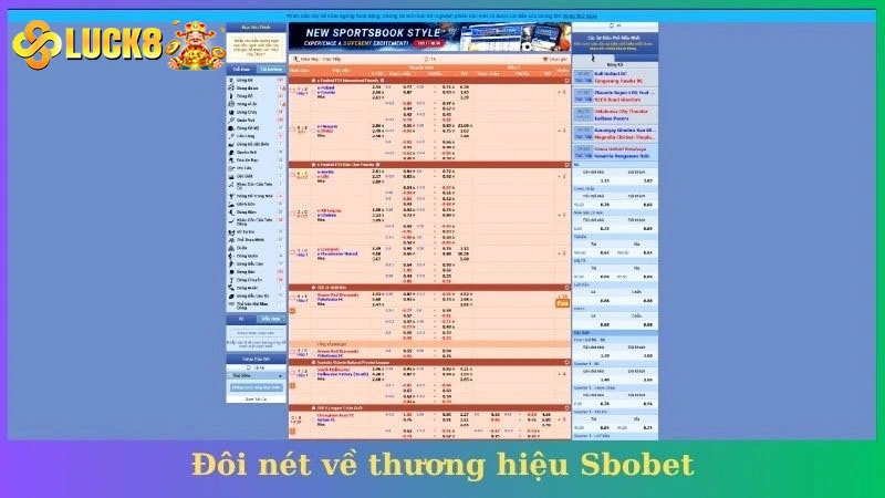 Đôi nét về thương hiệu Sbobet