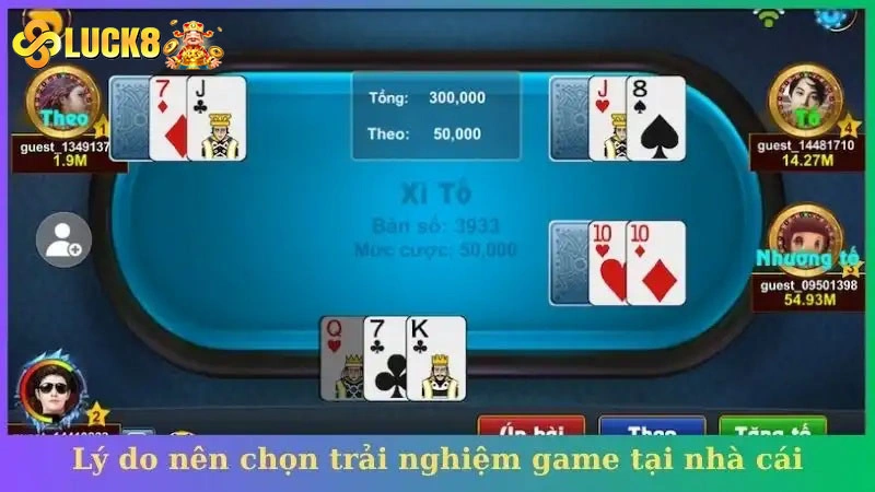 Lý do chọn trải nghiệm tại thương hiệu